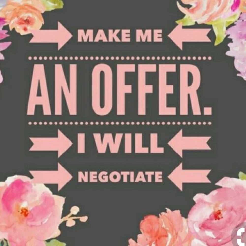 Open to offers!
